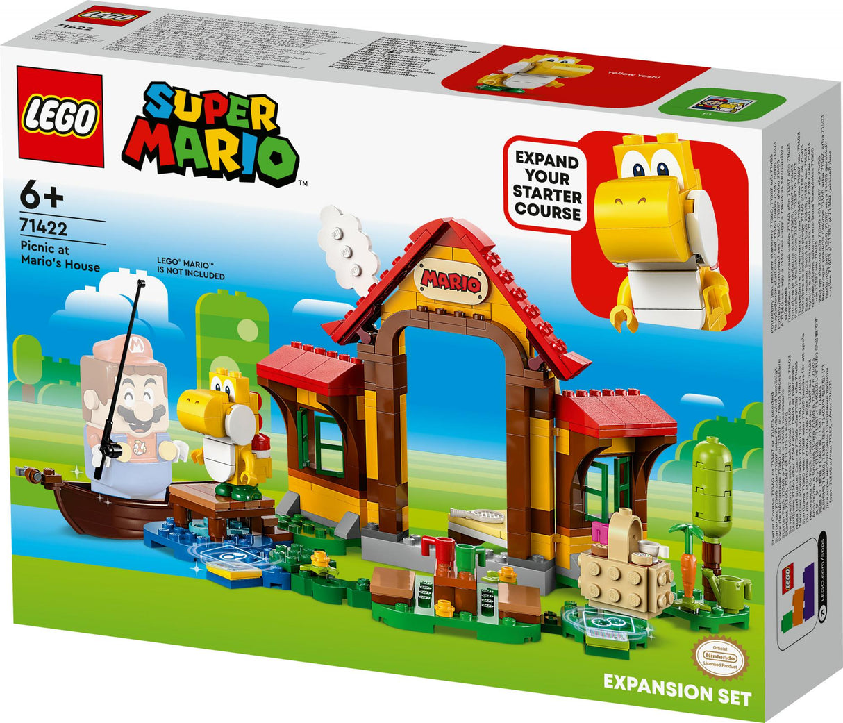 LEGO Super Mario - Picknick På Mario&#039;s House Expansion Set (71422)