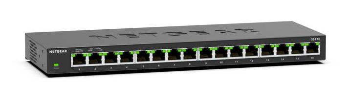 Netgear 16PT GE UNMANAGED SWITCH SOHO (GS316) Netgear International Limited