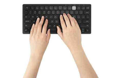 Kensington - Multi-Device Dual Wireless Compact Keyboard (Nordic) Kensington