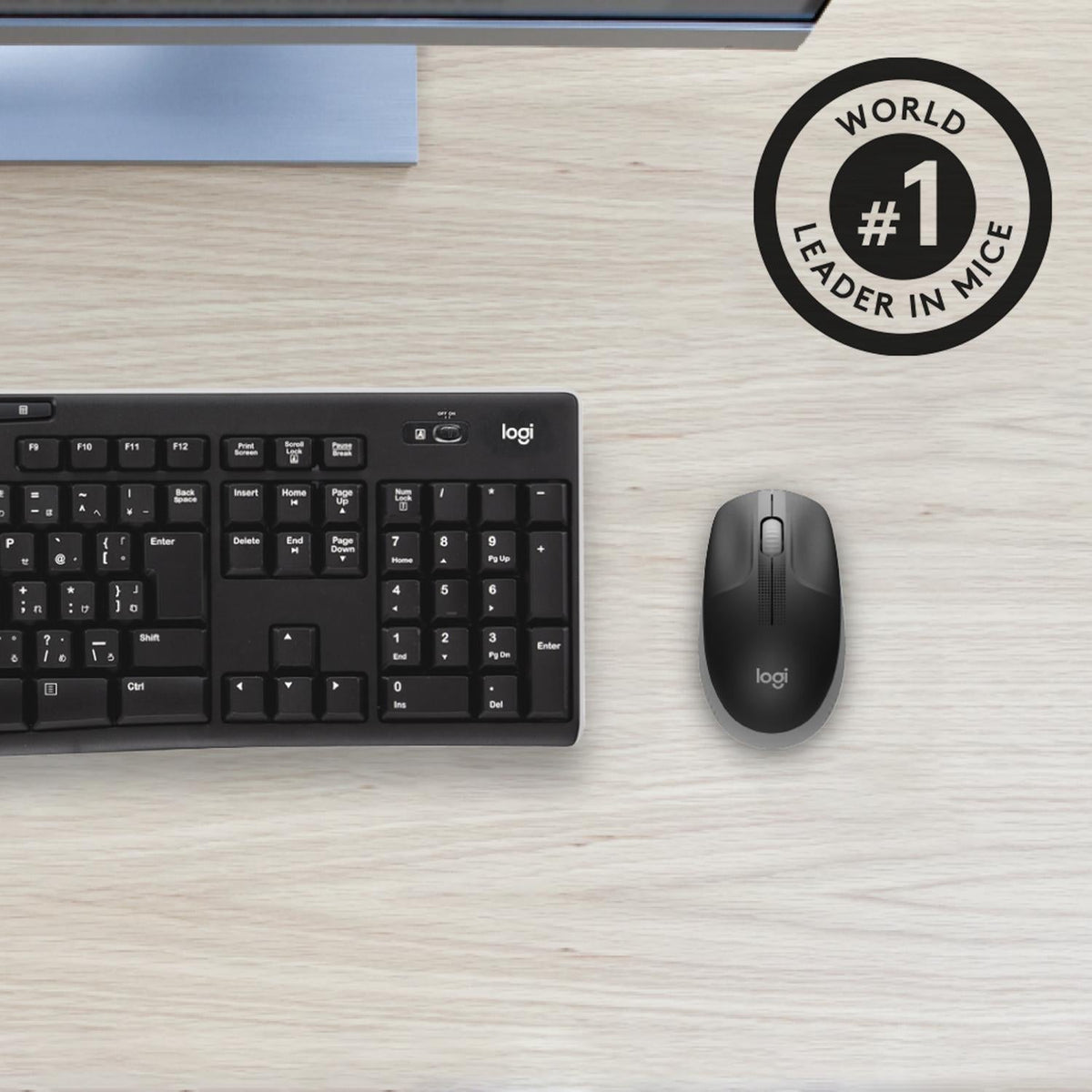 Logitech - M190 Full-size Wireless Mouse Logitech