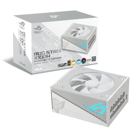 ASUS ROG STRIX 1000W GOLD AURA WHITE Edition 80+ Gold Fully Modular ATX 3.0 ASUS