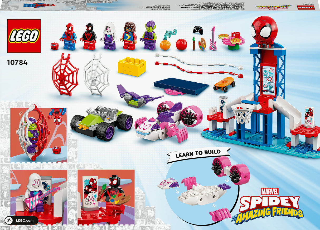 LEGO 4+ Spider-Man's Headquarters - 10784 LEGO