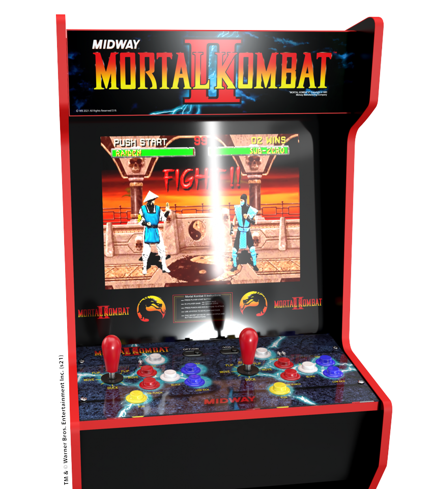 ARCADE 1 Up Legacy Midway Mortal Kombat