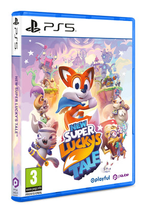 New Super Lucky’s Tale – PlayStation 5 – forside
