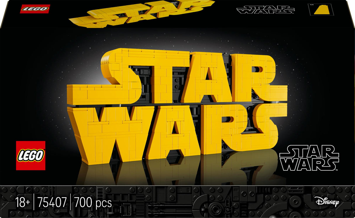 LEGO 75407 Star Wars Logo made of LEGO bricks LEGO