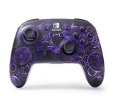 PowerA Enhanced Wireless Lumectra controller – Galactic Vortex – Nintendo Switch – forside med lilla belysning