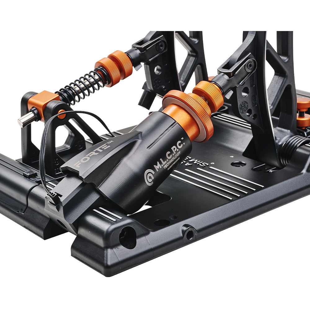 Asetek Forte Sim Racing Pedaler Broms Och Gas