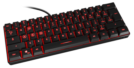 Speedlink - LETOS RGB 60% Gaming Keyboard - US Layout - Black Speedlink