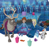 Disney Frozen julekalender – Anna, Elsa og tilbehør – HWX20 – figurer i vinterkulissen