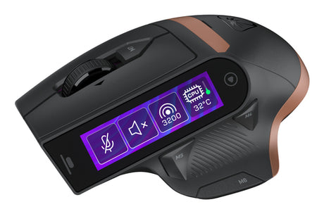 Turtle Beach Command MC7 – trådløs gamingmus med skærm – Skærm set oppefra
