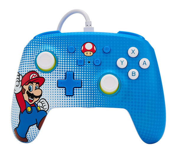PowerA KABELBUNDEN KONTROLL - MARIO POP ART - Switch