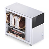 Jonsbo D31 MESH Screen MATX Fodral, Härdat Glas - Vit
