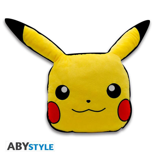Pokemon Cushion - Pikachu - 30cm x 30cm x 8cm Abysse