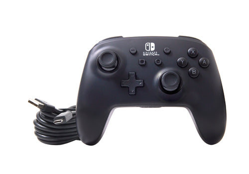 PowerA Enhanced Wireless Lumectra controller – Galactic Vortex – Nintendo Switch – controller med USB-kabel
