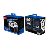 IPega Ninja PG-P4010B Trådlös Handkontroll / GamePad PS4 Pekplatta (vit)