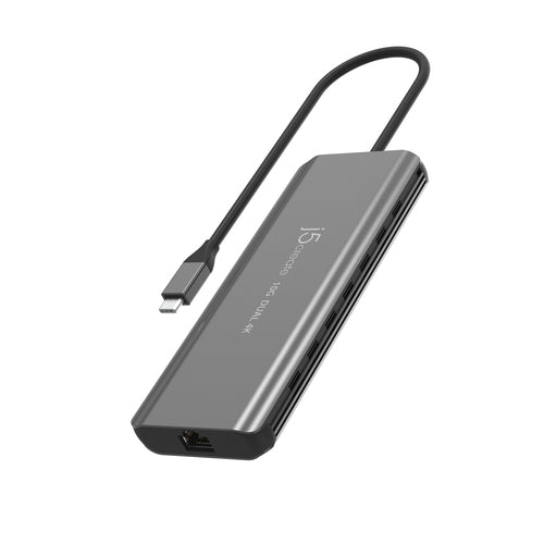 j5create JCD398-N – USB-C mini-dock med to 4K HDMI – Modsatte side