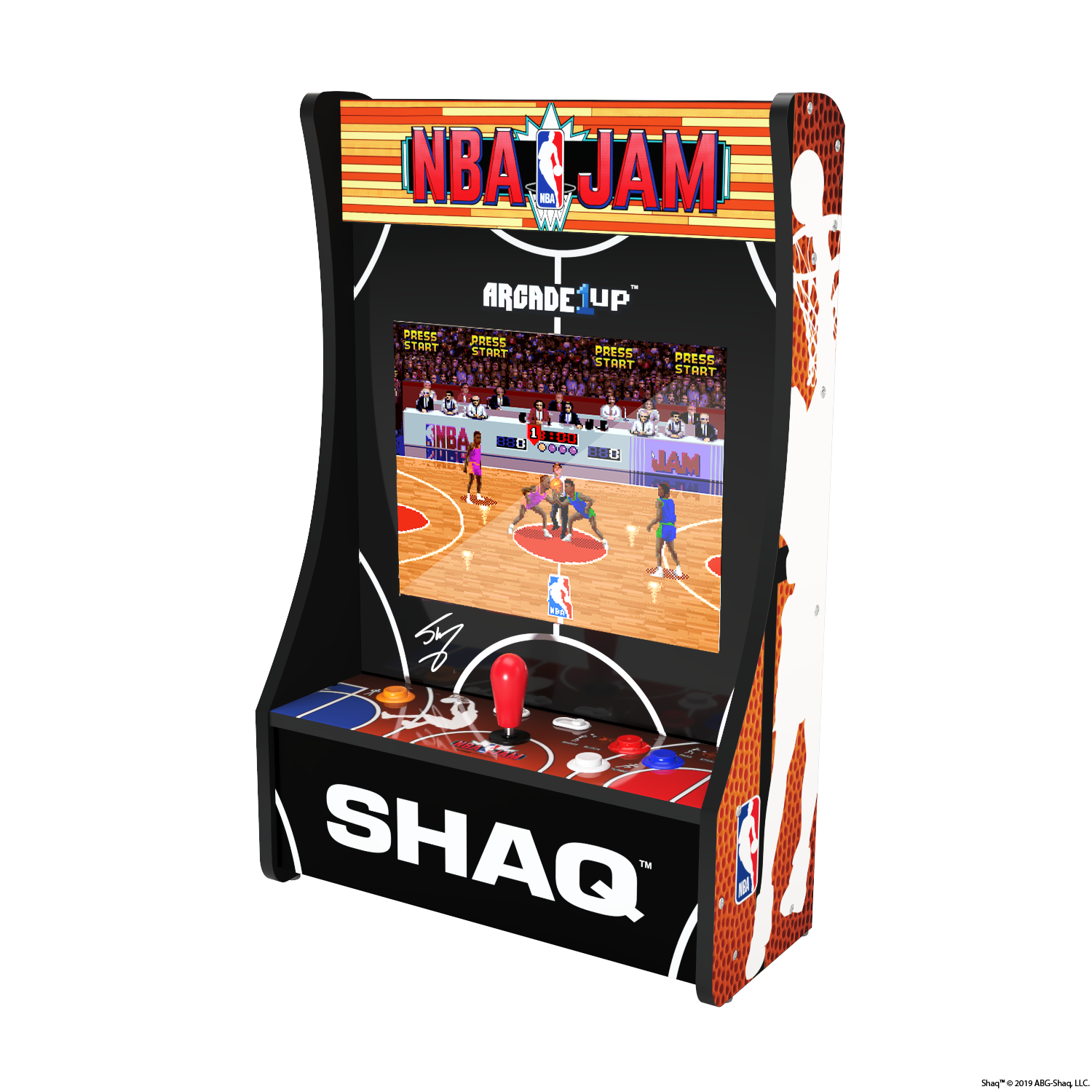 ARCADE 1 UP NBA JAM PARTYCADE MACHINE