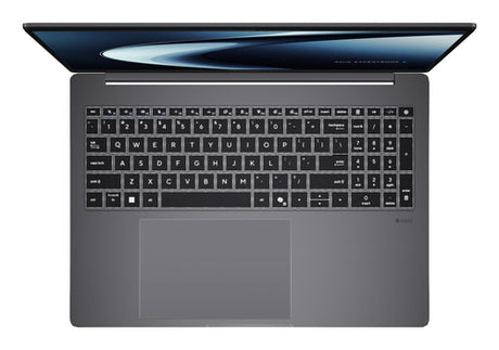 ASUS ExpertBook P5 G2 PM5606CGA-PL0085X Copilot+ PC – taster og arbejdsflade set ovenfra; tastaturlayout illustrativt