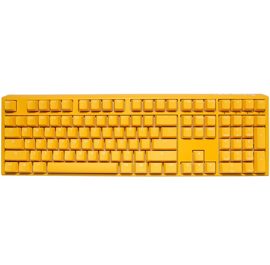 Ducky One 3 - Yellow Ducky - Fullsize - Cherry Brown