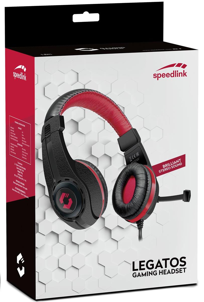 SpeedLink - Legatos Gaming Headset /Svart