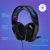 Logitech - G335 Wired Gaming Headset - SVART