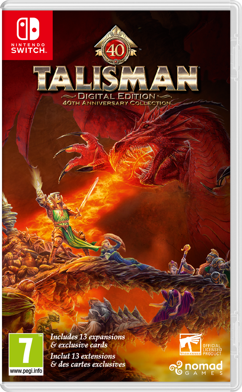 Talisman (40th Anniversary Edition Collection) – omslag til Nintendo Switch