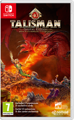 Talisman (40th Anniversary Edition Collection) – omslag til Nintendo Switch