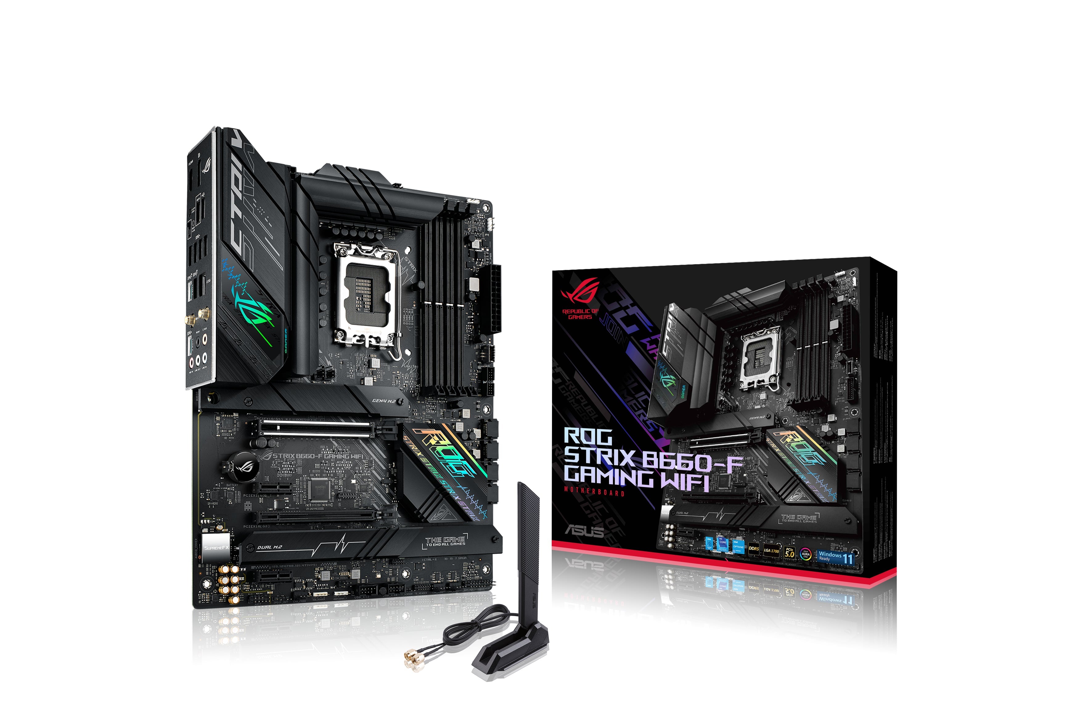 ASUS ROG STRIX B660-F GAMING WIFI (ATX, B660, LGA 1700, DDR5)