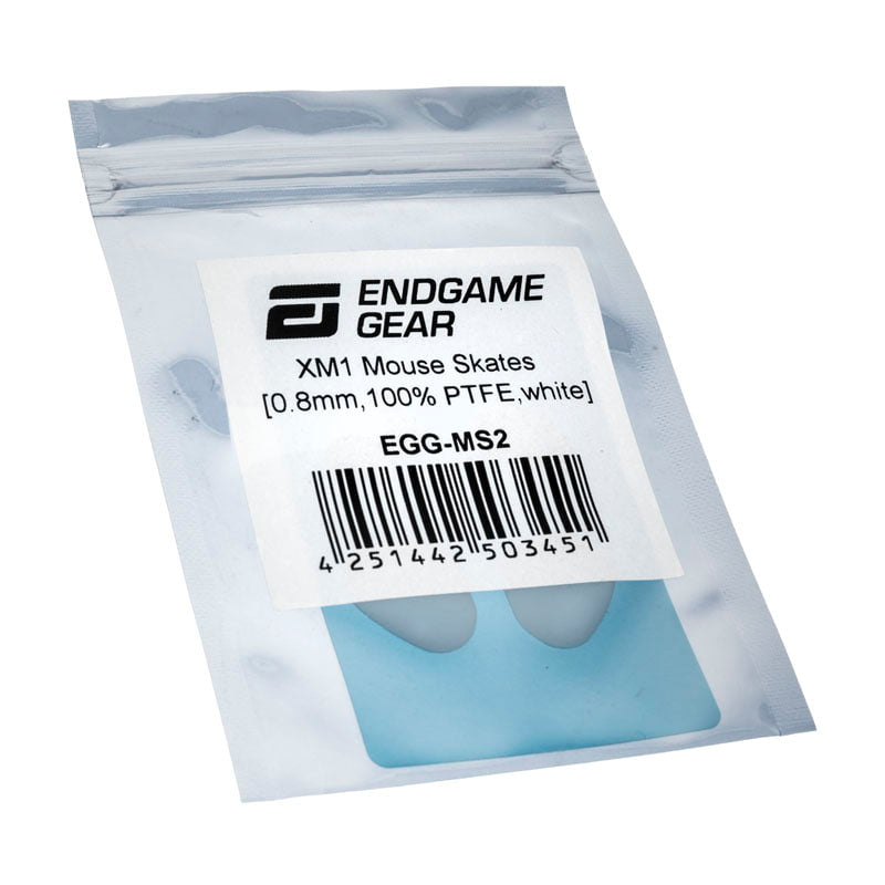 Endgame Gear XM1 Skridskor, 100 % PTFE, Mjölkvita - Single Set