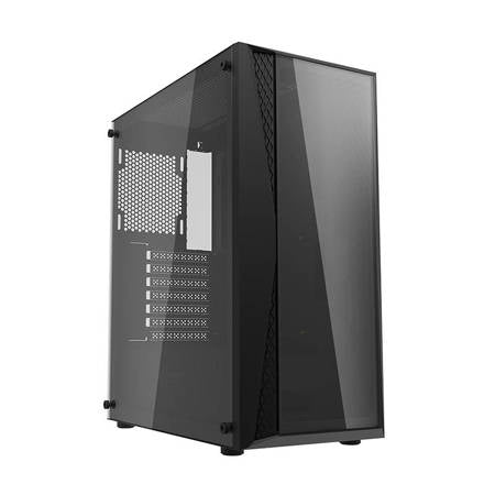 Darkflash DK352 Plus Datorfodral + 4 Fläktar (svart)