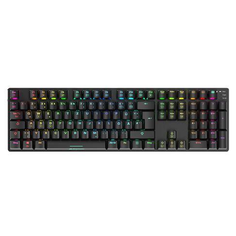 Sharkoon SKILLER SGK36W (black, DE layout, Huano Red) Sharkoon