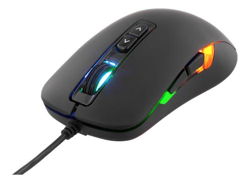 Deltaco - DM110 Gaming Mus - 7 Knappar - LED - Svart