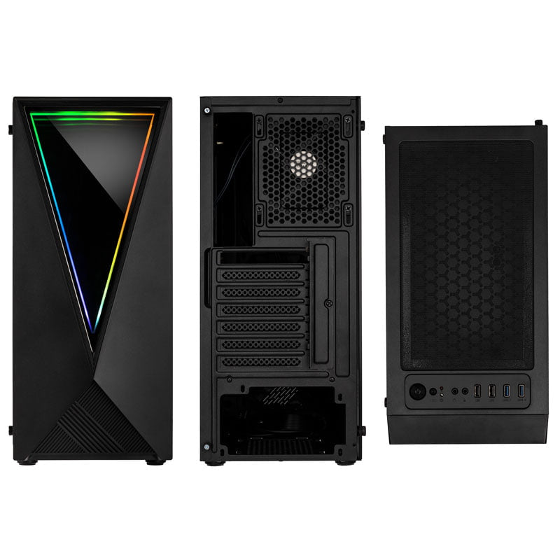 Kolink Void RGB Midi-Tower - Svart