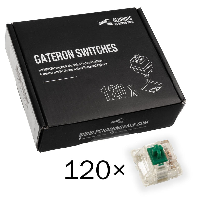 Glorious Gateron Green Switches (120 St)