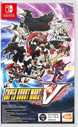 Super Robot Wars V – forside til Nintendo Switch