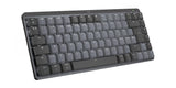 Logitech - MX Mechanical Mini for Mac Minimalist Wireless Illuminated Keyboard SPACE GREY - Nordic Logitech