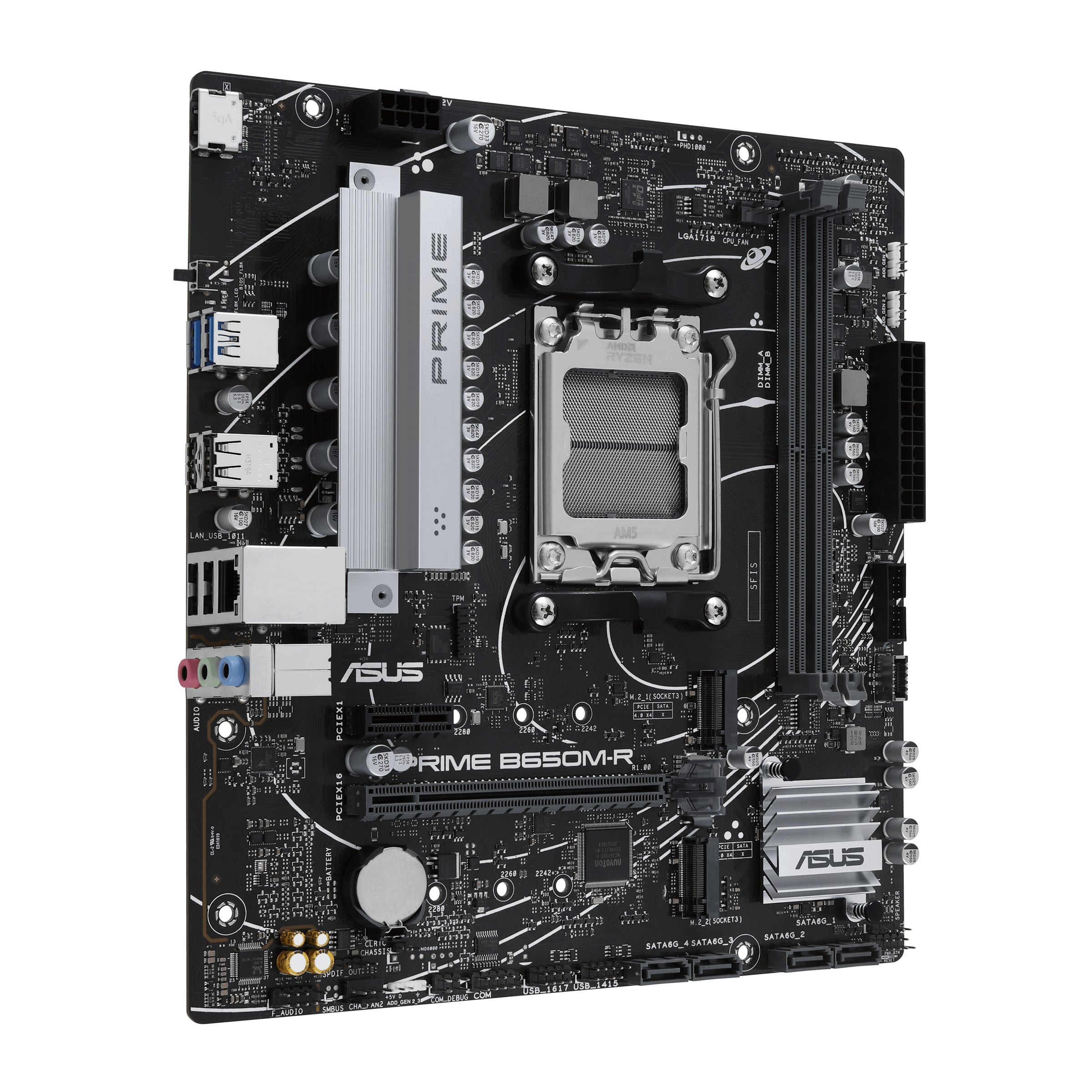 ASUS PRIME B650M-R - Sockel AM5 - Moderkort