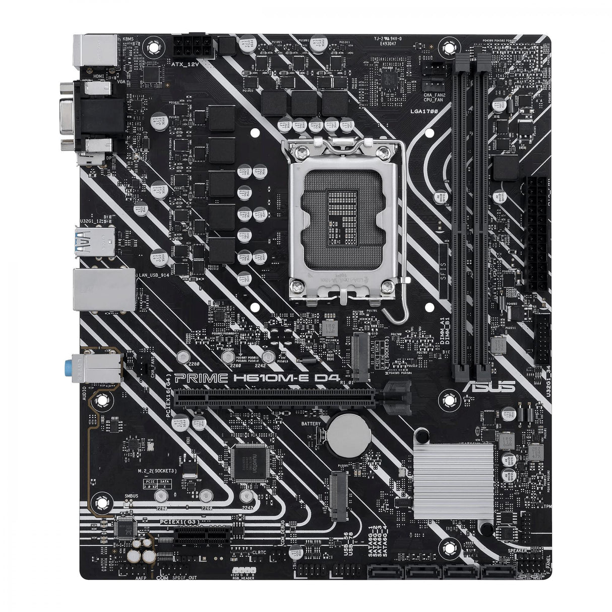 ASUS PRIME H610M-A D4-CSM (mATX, H610, LGA 1700, DDR4)