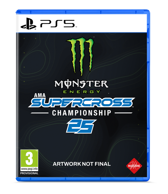 Monster Energy Supercross 25 – PlayStation 5 – spilomslag