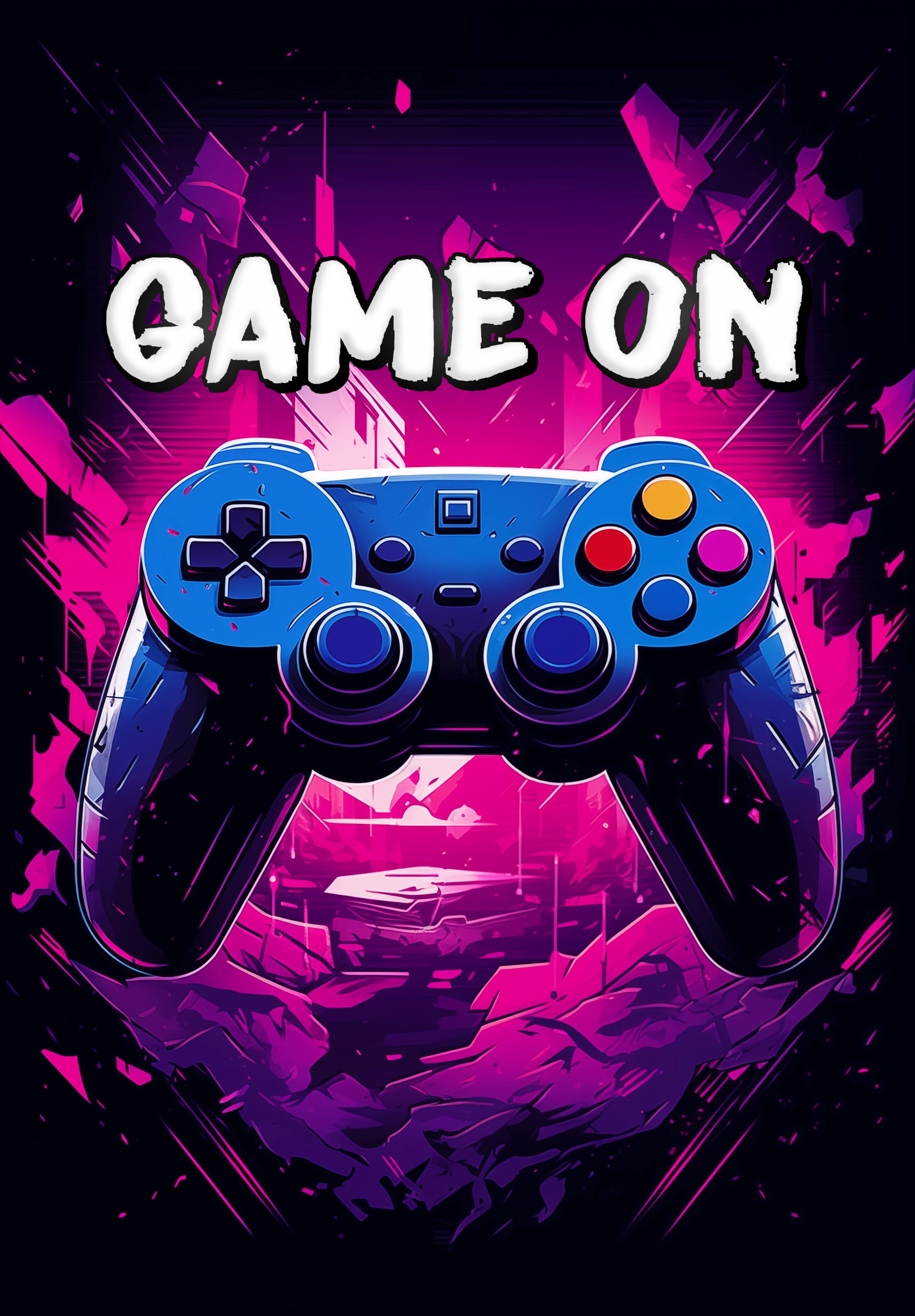 "Game On"-affisch