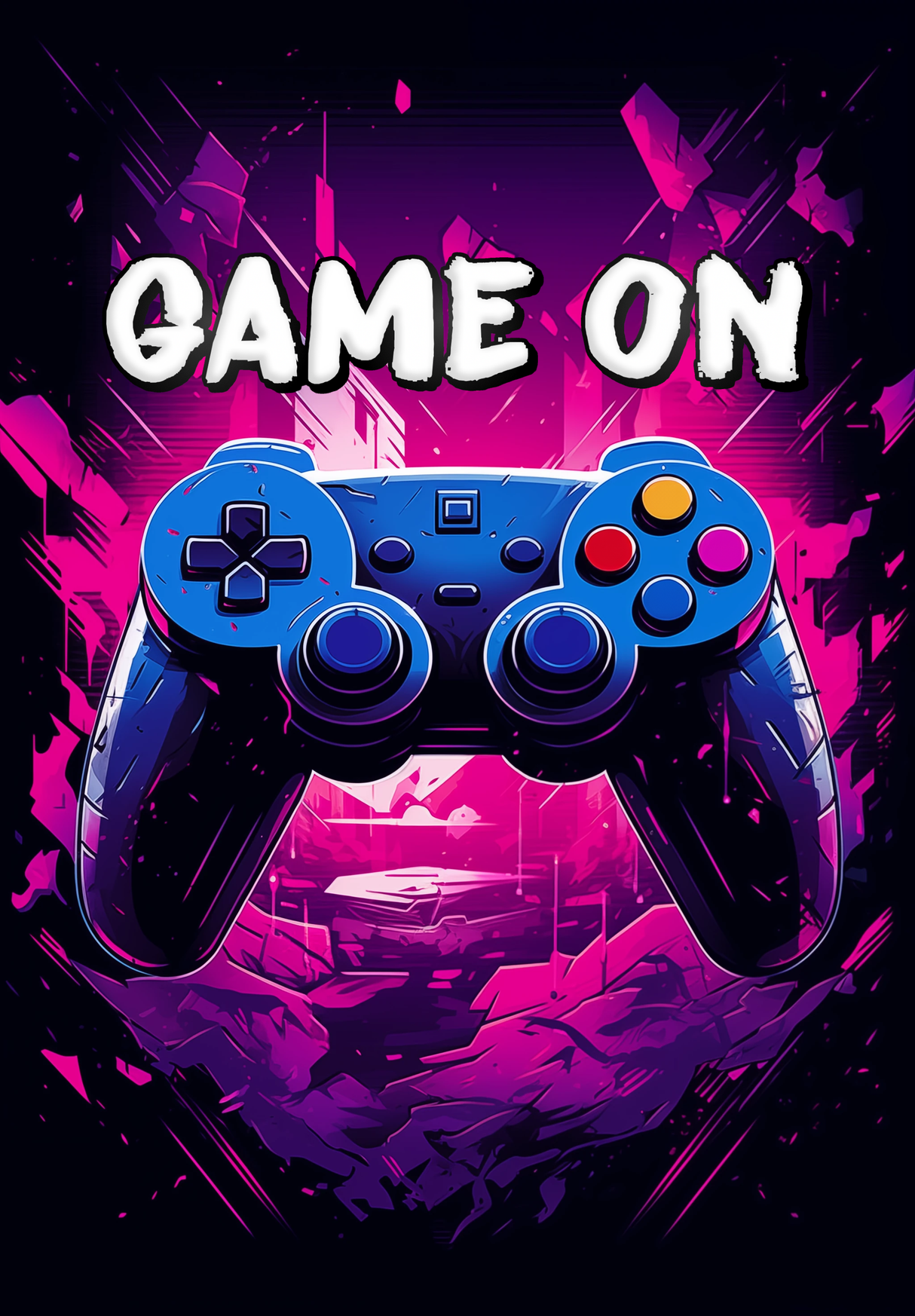 "Game On" Affisch