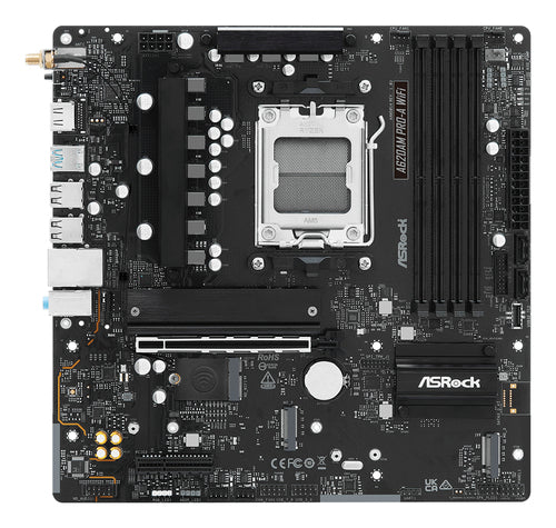 ASRock A620AM Pro-A WiFi bundkort - AM5, DDR5