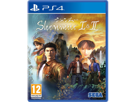 Shenmue 1 and 2 – PlayStation 4 – spilomslag