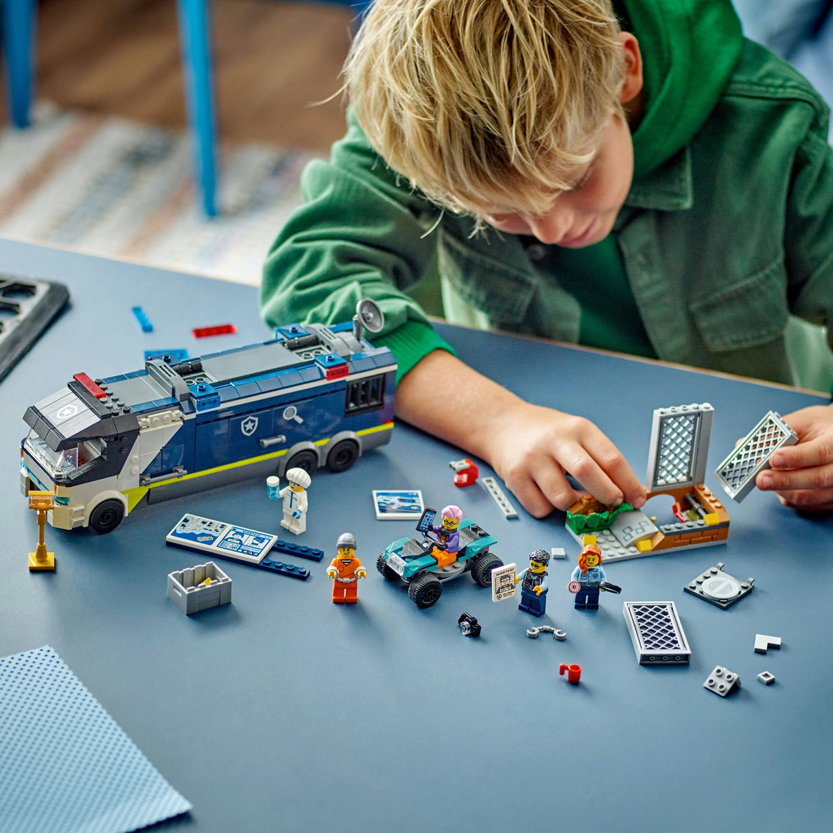 LEGO 60418 Stadspolisbil Med Laboratorium, Byggleksakssats