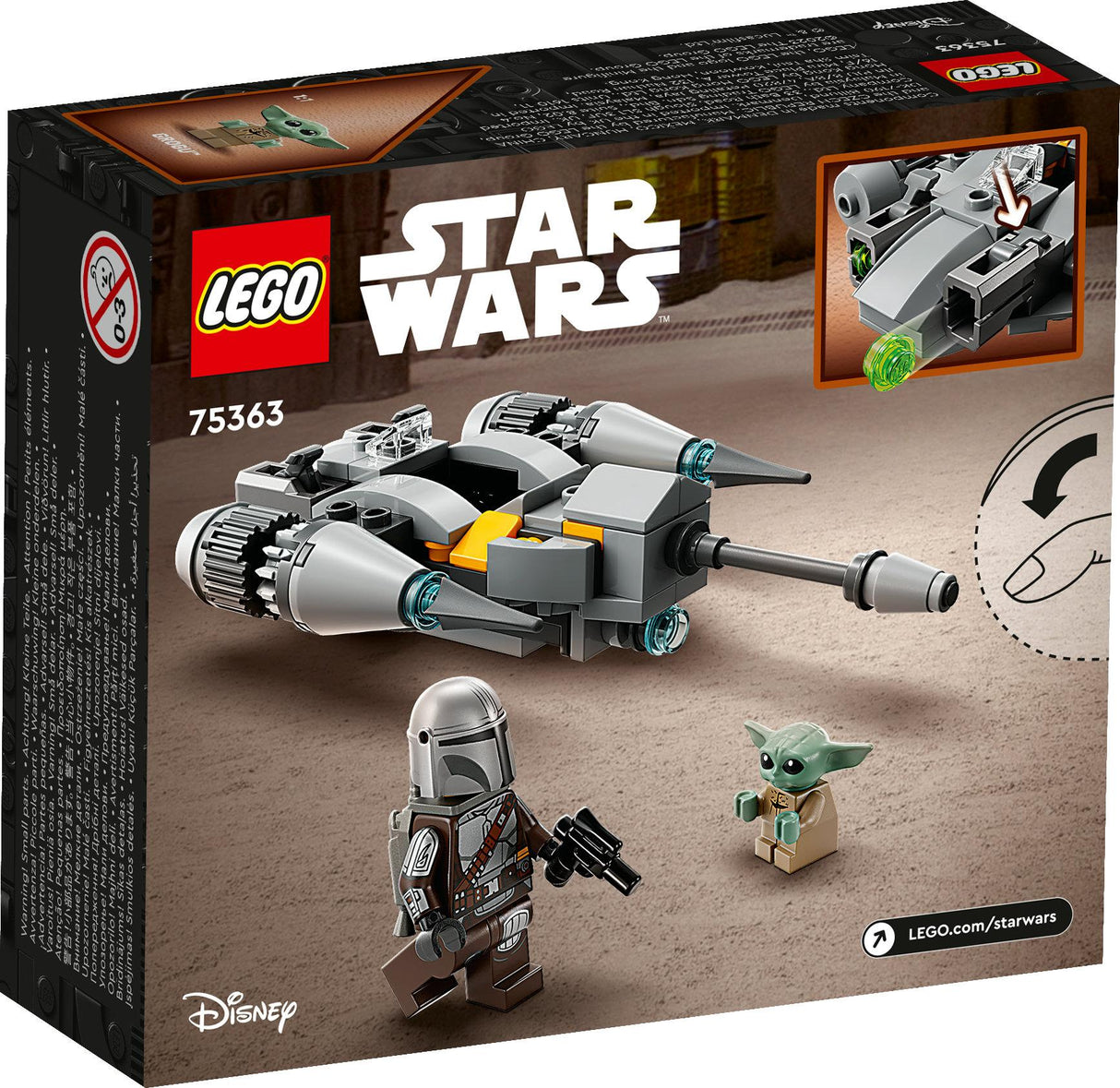 LEGO Star Wars - The Mandalorian N-1 Starfighter™ Microfighter (75363)
