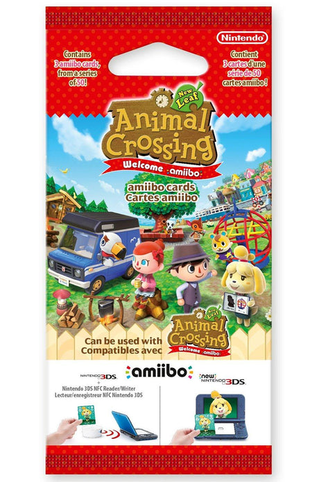 Animal Crossing New Leaf: Welcome amiibo! - Amiibo Cards (3pcs) Nacon
