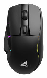 Sort Sharkoon SKILLER SGM50W trådløs gamingmus med RGB-lys