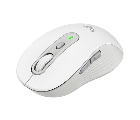 Logitech - Signature Slim Wireless Keyboard and Mouse Combo MK950 Off-White NORDIC