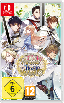 Temirana: The Lucky Princess and the Tragic Knights – omslag til Nintendo Switch