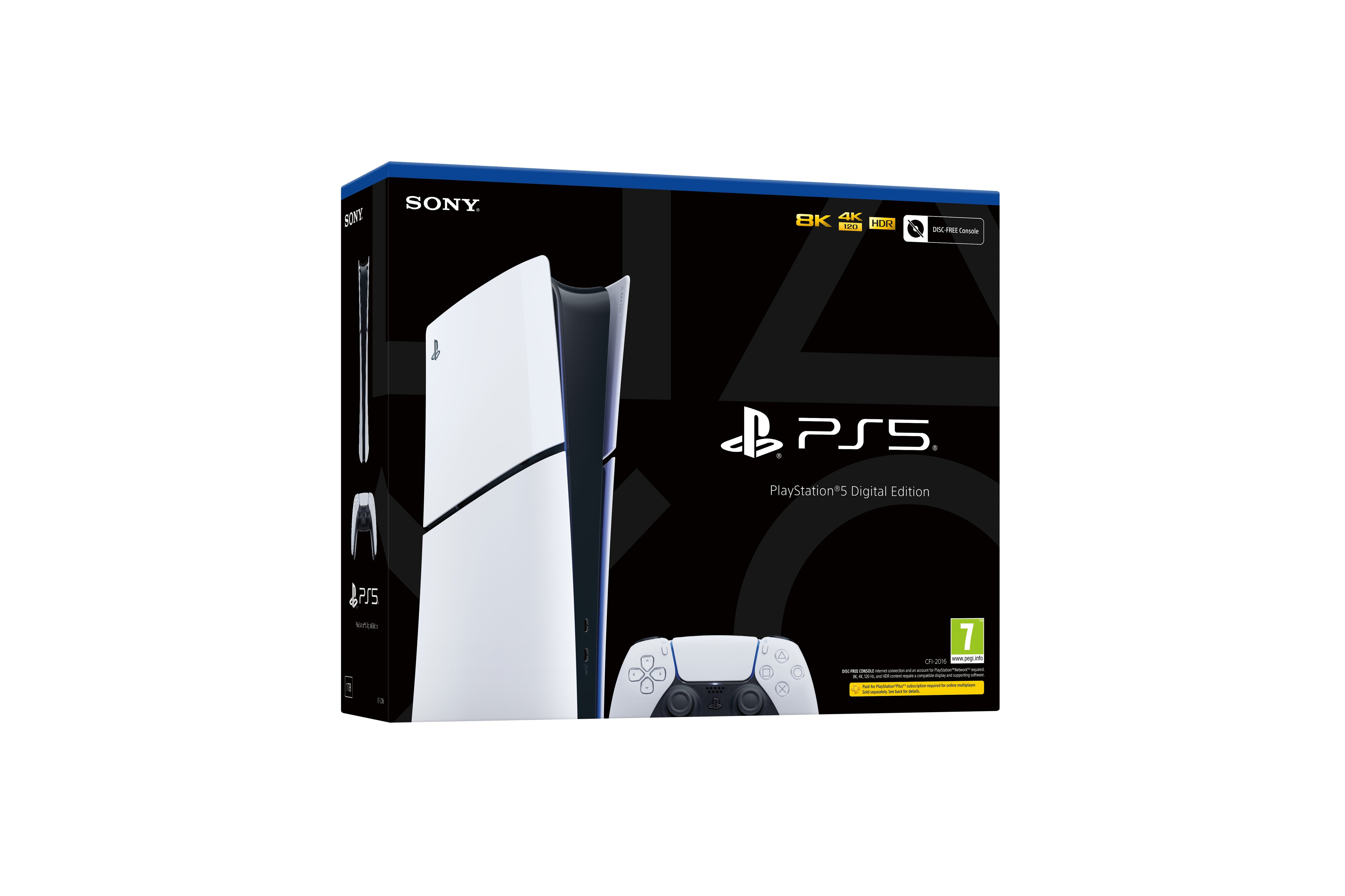 Sony PS5 Console SLIM Digital Edition D-Chassi 1TB